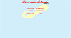 Desktop Screenshot of bermuda-island.net